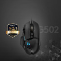 LOGITECH optiline USB hiir G502 must 910-005470