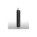 Axagon HUE-SA7BP liidesehub USB 3.2 Gen 1 (3.1 Gen 1) Type-A 5000 Mbit/s must