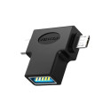 Adapter OTG USB 3.0 to USB-C and Micro USB Vention CDIB0