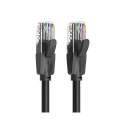 Kabel sieciowy UTP CAT6 Vention IBEBG RJ45 Ethernet 1000Mbps 1,5m czarny