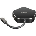 D-link 4-in-1 USB-C Hub with HDMI and Power Delivery DUB-M420 0.11 m