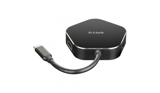 D-link 4-in-1 USB-C Hub with HDMI and Power Delivery DUB-M420 0.11 m