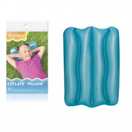 Dmuchana Poduszka 38 x 25 cm Niebieska Bestway 52127