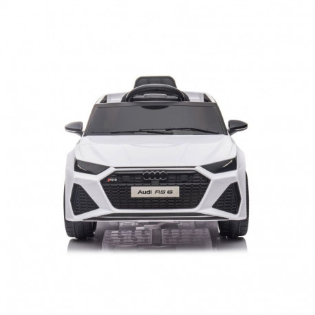 Audi RS6 BRD-2118 valge akusõiduk