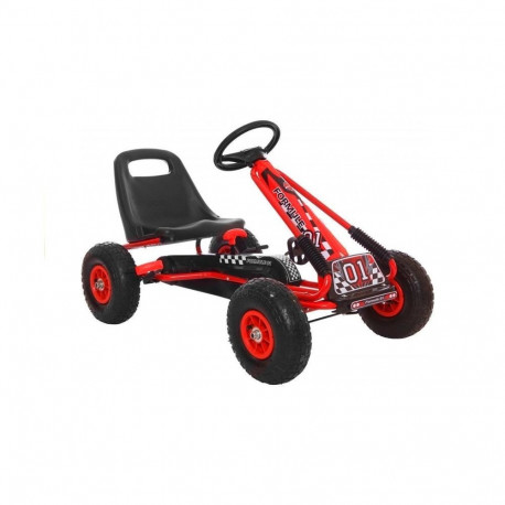 Gokart punane A-15 pumbatavad rattad