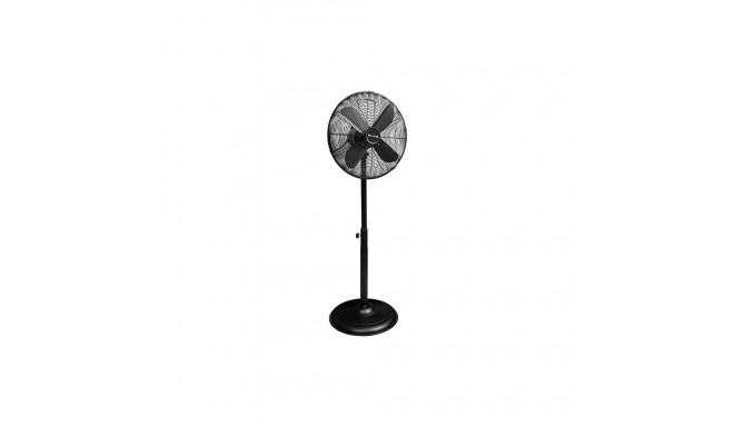 44-656# põrandaventilaator 16" 60w must metallist