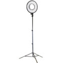 Falcon Eyes LED Ring Lamp Dimmable DVR-300DVC with Tripod