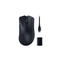 Razer DeathAdder V3 Pro Wireless Gaming Mouse RF Wireless + USB-C, 30000 DPI, Black