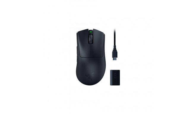 Razer DeathAdder V3 Pro Wireless Gaming Mouse RF Wireless + USB-C, 30000 DPI, Black