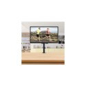 Techly 13-30&quot; Desk Stand for Monitor Short Arm Tilt&quot; ICA-LCD 500BK