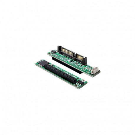 DeLOCK 61987 cable gender changer SATA 22p IDE 44p Black, Green