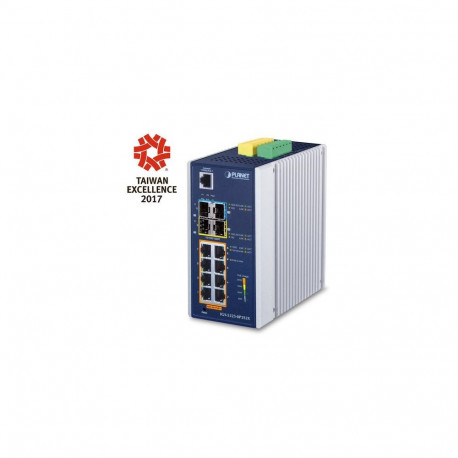 PLANET IGS-5225-8P2S2X network switch Managed L3 Gigabit Ethernet (10/100/1000) Power over Ethernet