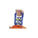 Hot Wheels Action Whip Around Raceway, 2 Toy Cars in 1:64 Scale, Storage