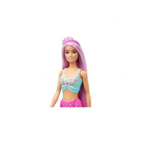 Barbie A Touch of Magic Mermaid Doll with 7-Inch-Long Fantasy Hair & Accessories for Styling Pla