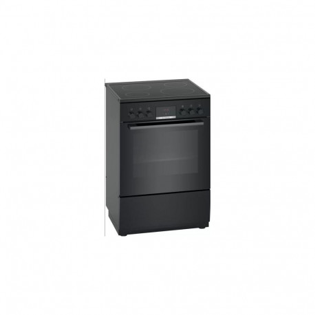 Bosch Serie 4 HKN31A060U cooker Freestanding cooker Electric Zone induction hob Black