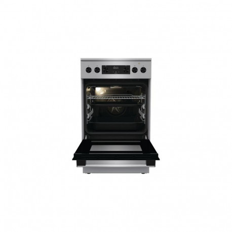 Gorenje GECS5C70XPA Freestanding cooker Electric Ceramic hob Stainless steel