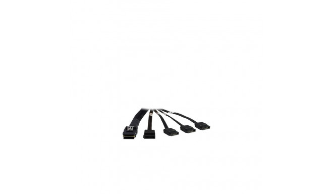 Inter-Tech 88885237 SATA cable 0.65 m Black