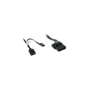 Inter-Tech Argus RS-08 Computer case Fan 12 cm Black, White 3 pc(s)