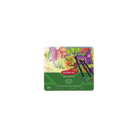 Derwent Academy Colour Pencils (24 Tin)