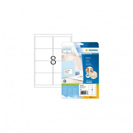 HERMA Address labels Premium A4 99.1x67.7 mm white paper matt 200 pcs.