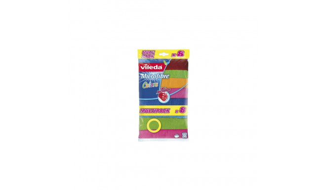 Vileda 148394 cleaning cloth Microfibre, Polyamide, Polyester Multicolour 8 pc(s)