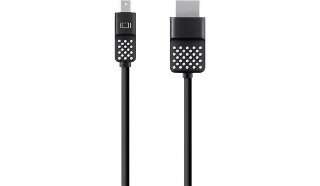 Belkin Mini DisplayPort to HDMI kaabel must 1,8m F2CD080bt06