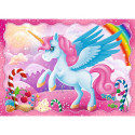 TREFL Puzzle 4 in 1 set Unicorns