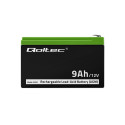 Qoltec battery 12V 9Ah Max 90A AGM