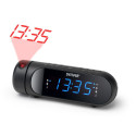 Denver CPR-700 Clock Radio with Projection/USB Black