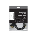 Gembird Displayport (M) - DVI-D (24+1) 1.8m kaabel