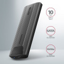 EEM2-GTS2 USB-C enclosure Gen2 M.2 NVMe/SATA S
