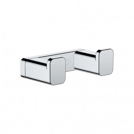 Double towel hook Hansgrohe AddStoris 41755000, chrome