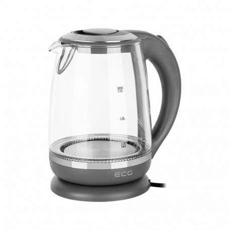 Electric kettle ECG RK 2020 Gray Glass
