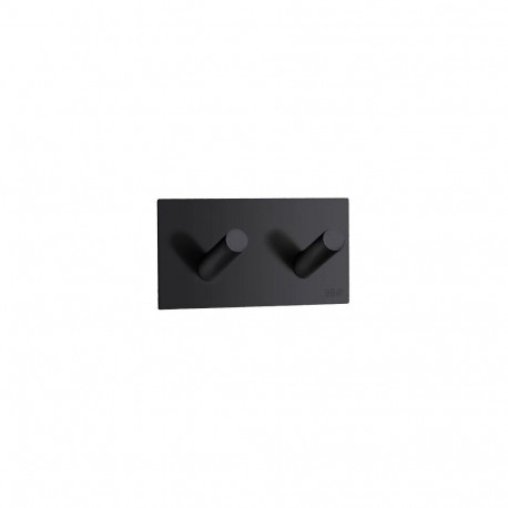 Double adhesive hook BESLAGSBODEN BB1093, black