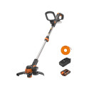Juhtmeta trimmer Worx WG163E.2, akuga ja laadijaga