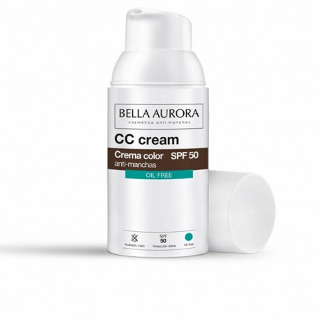 CC Cream Bella Aurora Cc Cream Spf 50 30 ml Without oil