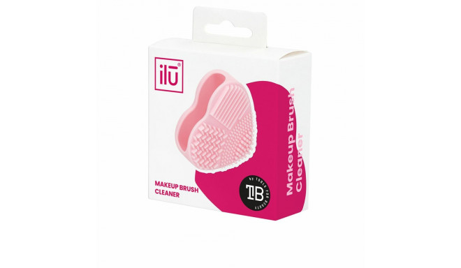 Make-up Brush Cleaner Ilū Brush Cleaner Heart Silicone (1 Unit)