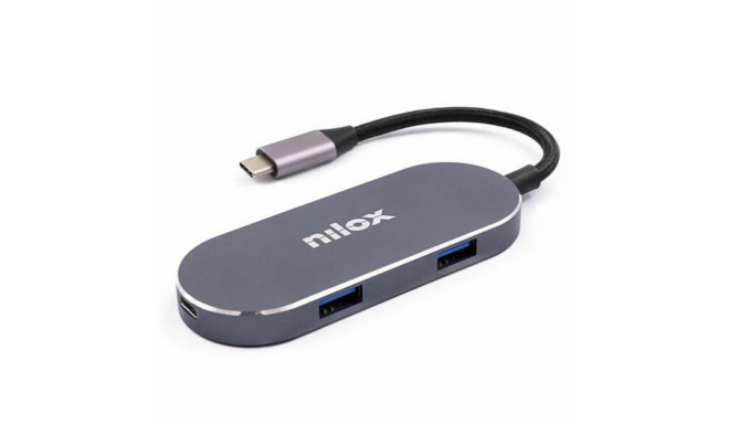 Dockstation Nilox NXDSUSBC01 Grey