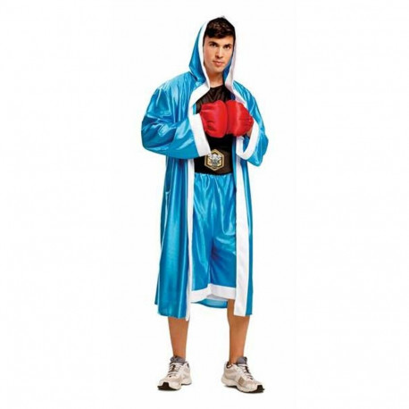 Costume for Adults My Other Me Male Boxer 4 Pieces - M/L