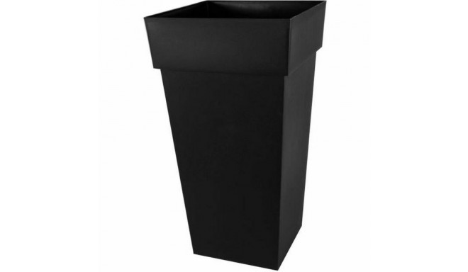 Taimepott EDA 13639 G.ANT SX2 Hall Antratsiithall Plastmass Kandiline 43,3 x 43,3 x 80 cm