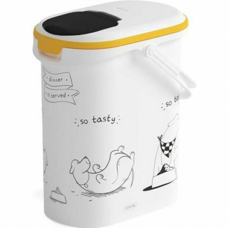 Lemmiklooma toidupurk Curver 794092 Valge Plastmass 4 Kg 10 L