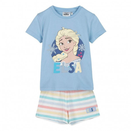 Children's Pyjama Frozen Light Blue - 6 Years