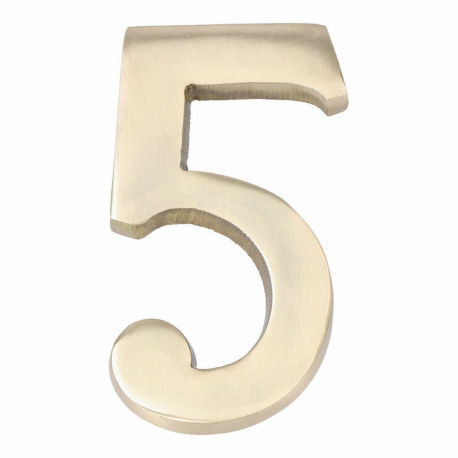 Number EDM 85037 5 Golden Brass