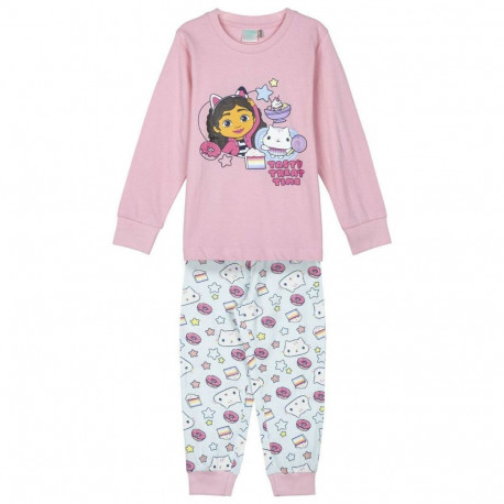 Children's Pyjama Gabby's Dollhouse Pink - 4 Years