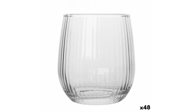 Glass for water La Mediterránea Nalon fiber (48 Units)