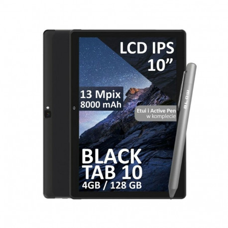 Tahvelarvuti Blow BlackTAB10 10,1" MediaTek MT8788 4 GB RAM 128 GB Must
