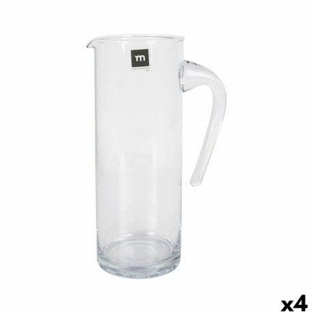 Jug La Mediterránea Toscana Glass 2 L (4 Units)