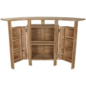 Valamualune kapp Home ESPRIT Pruun 157 x 66 x 104 cm