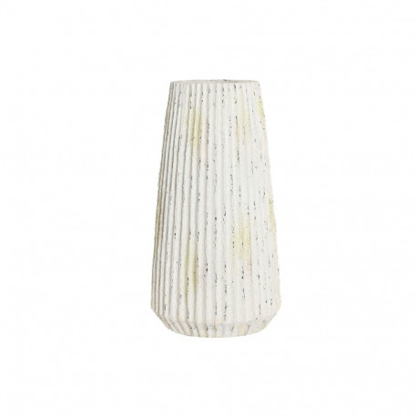 Vase Home ESPRIT White Magnesium 28 x 28 x 53 cm