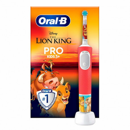 Elektriline Hambahari Oral-B Rey Leon Punane Mitmevärviline